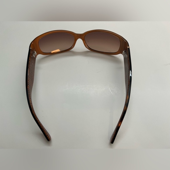 Coach Women’s Oval Dark Tortoise Sunglass KERI #S464 - Picture 3 of 4